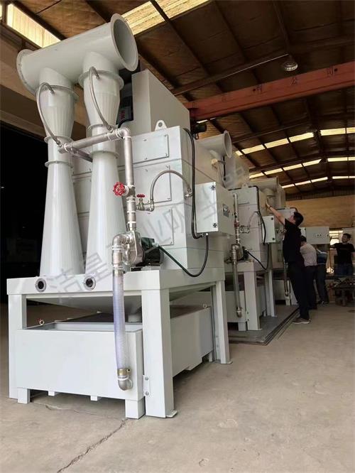 三台文丘里湿式除尘器打包准备发货—张家港59博论坛网工业吸尘器_59博论坛网
