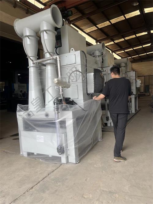 三台文丘里湿式除尘器打包准备发货—张家港59博论坛网工业吸尘器_59博论坛网