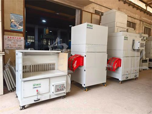 打磨除尘事情台、脉冲滤筒除尘器打包发货_59博论坛网